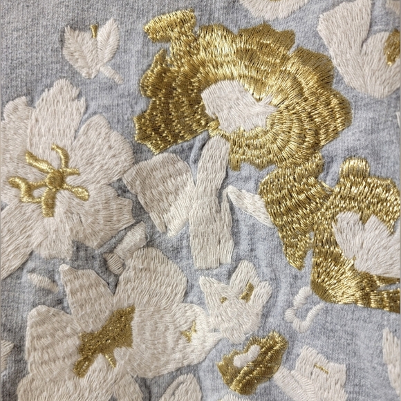 J. Crew Embroidered Sweatshirt Size Medium - Picture 3 of 4